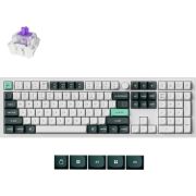 Keychron Q6 HE Wit Magnetic Switch Draadloos Hall Effect Toetsenbord