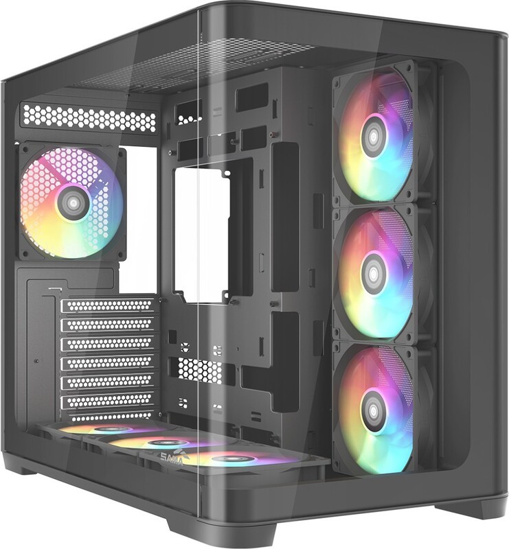 Sama V60 Zwart PC Behuizing
