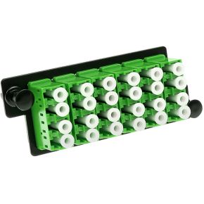 ACT Adapterplaat 6xLC Quad (24V) OS2 APC8