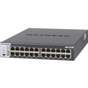 Netgear M4300 24X Managed L3 10G Ethernet 100100010000 1U Zwart netgear kopen in de aanbieding