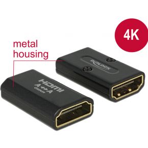 Delock 65659 HDMI/HDMI genderchanger female/female Highspeed 4K