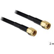 DeLOCK RP-SMA - RP-SMA, 2m