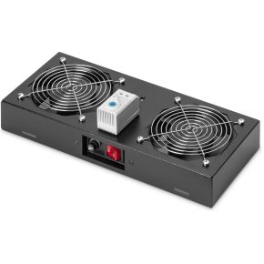 Digitus Cooling Unit for wall mounted 19`` Racks - [DN-19 FAN-2-WM-T-SW]