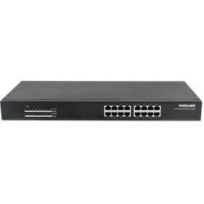 Intellinet 560993 Unmanaged L2 Gigabit Ethernet (10/100/1000) Power over Ethernet (PoE) 1U netwerk-s