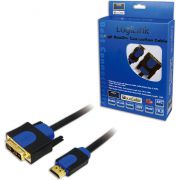 LogiLink-CHB3102-video-kabel-adapter-DVI-HDMI-zwart-blauw-2m