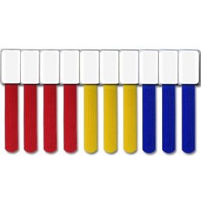 Label-the-cable Mini klittenbandset 10 stuks diverse kleuren
