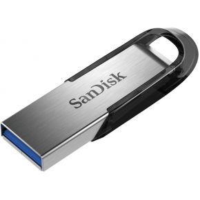 Sandisk ULTRA FLAIR 64GB USB 3.0 Zwart, Zilver USB flash drive