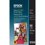 Epson Value Glossy Photo Paper 10x15 cm. 100 vel. 183 g