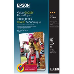 Epson Value Glossy Photo Paper A 4. 50 vel. 183 g S 400036