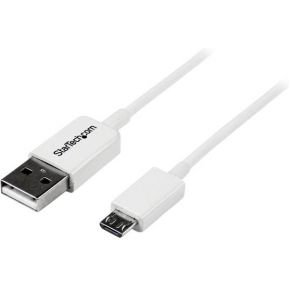 StarTech.com 1 m witte micro USB-kabel A naar micro B