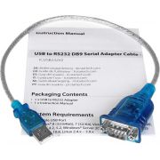 StarTech-com-1-poorts-USB-naar-RS232-DB9-seri-le-adapterkabel-M-M
