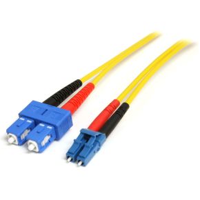 StarTech.com 10 m single-mode duplex glasvezelpatchkabel LC-SC