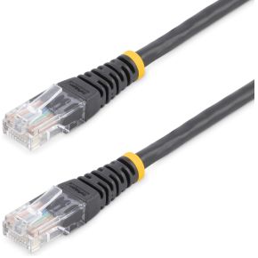 Startechcom 15 M Cat5E Gegoten Rj45 Utp Netwerkkabel Zwart startech kopen in de aanbieding