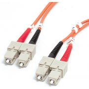 StarTech.com 1m Multimode Duplex Fiber Optic Cable SC-SC
