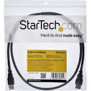 StarTech-com-1m-SuperSpeed-USB-3-0-Verlengkabel-A-naar-A-Zwart-M-F