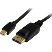 StarTech.com 2 m Mini DisplayPort-naar-DisplayPort 1.2 adapterkabel M/M DisplayPort 4k