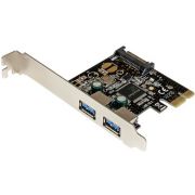 StarTech.com 2 poort USB 3.0 PCI Express controller kaart met SATA voeding