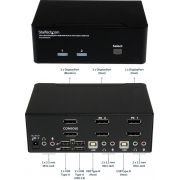 StarTech-com-2-poort-Dubbele-DisplayPort-USB-KVM-switch-met-Audio-en-USB-2-0-hub