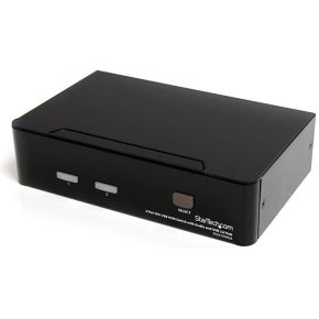 StarTech.com 2-poort DVI USB KVM-switch met Audio en USB 2.0-hub
