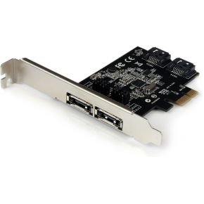 Startechcom 2 Poort Pci Express Sata 6 Gbits Esata Controller Kaart 2X E Iii 2 Inte startech kopen in de aanbieding