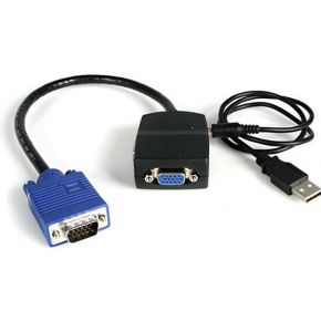 StarTech.com 2-poort VGA Video Splitter Gevoed via USB