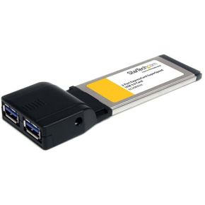 StarTech.com 2-poorts ExpressCard SuperSpeed USB 3.0 kaartadapter met UASP-ondersteuning