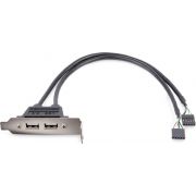 StarTech-com-2-poorts-USB-A-vrouwelijke-low-profile-Slot-Plate-Adapter