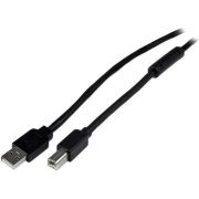 StarTech.com 20 m actieve USB 2.0 A-naar-B-kabel M/M