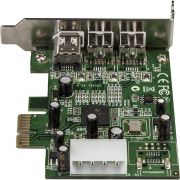 StarTech-com-3-poort-2b-1a-Low-Profile-1394-PCI-Express-FireWire-Adapterkaart