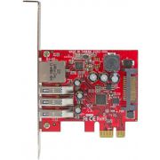 StarTech-com-3-poorts-PCI-Express-USB-3-0-kaart-gigabit-Ethernet
