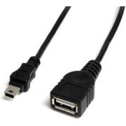 StarTech-com-30-cm-mini-USB-2-0-kabel-USB-A-naar-mini-B-F-M