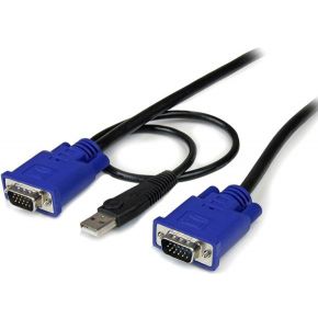 StarTech.com 4,50m 2-in-1 USB KVM-kabel Ultradun