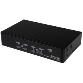 StarTech.com 4-poort USB DisplayPort KVM-switch met Audio