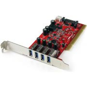 Bundel 1 StarTech.com 4-poorts PCI Supe...