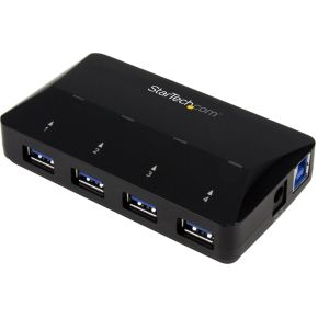 Startech StarTech.com 4-Poorts USB 3.0 Hub met specifieke oplaadpoort 1 x 2.4A poort