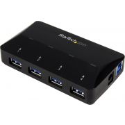 StarTech.com 4-Poorts USB 3.0 Hub met specifieke oplaadpoort 1 x 2.4A poort