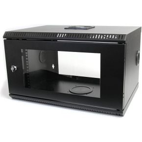 Startechcom 6U 19 Inch Serverrack Serverkast Wandmontage Met Acryl Deur startech kopen in de aanbieding