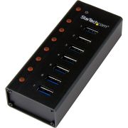 StarTech.com 7-poorts USB 3.0 hub metalen behuizing