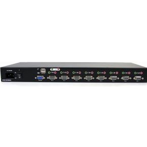 StarTech.com 8-poort Rack USB VGA KVM-switch met Audio (inclusief Audiokabels)