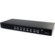 StarTech.com 8-poort Rack USB VGA KVM-switch met Audio (inclusief Audiokabels)