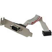 StarTech.com 9-pins Serieel Mannelijk naar 10-pins Moederbord Low-Profile Slotplaatje
