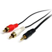 StarTech.com 90cm Stereo Audiokabel 3,5mm naar 2x RCA M/M