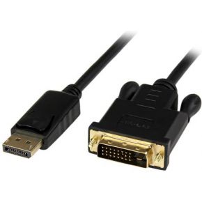StarTech.com 91 cm DisplayPort naar DVI actieve adapterconverterkabel zwart