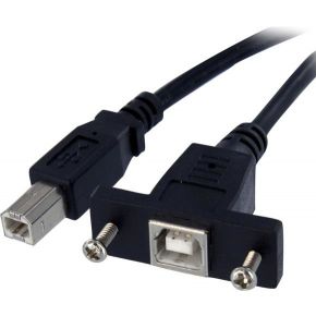 StarTech.com 91 cm lange, Paneel gemonteerde USB-kabel B naar B F/M