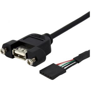 Startechcom 91 Cm Lange Paneel Gemonteerde Usb Kabel A Naar Moederbord Headerkabel F startech kopen in de aanbieding
