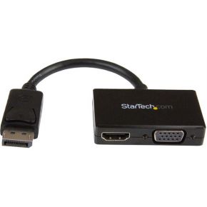 Startechcom Av Reisadapter 2 In 1 Displayport Naar Hdmi Of Vga startech kopen in de aanbieding