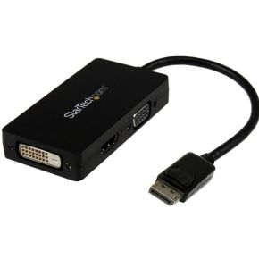 Startechcom Av Reisadapter 3 In 1 Displayport Naar Vga Dvi Of Hdmi Converter startech kopen in de aanbieding