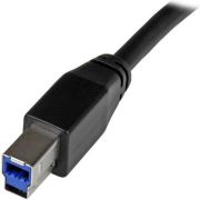 StarTech-com-Actieve-USB-3-0-USB-A-naar-USB-B-kabel-10m-USB-3-1-Gen1-5Gbps-verlengkabel