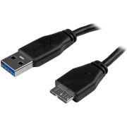 StarTech.com Dunne micro USB 3.0-kabel 15 cm