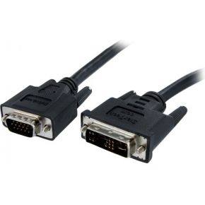StarTech.com DVI-naar-VGA-beeldschermkabel M/M DVI-naar-VGA (15-pins) 1 m